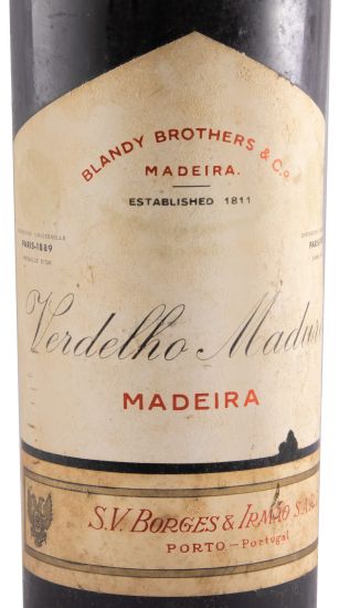 Madeira Blandy's Verdelho (white label)