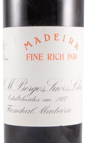 1930 Madeira H. M. Borges Fine Rich