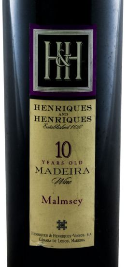 Madeira Henriques & Henriques Malmsey 10 anos 50cl