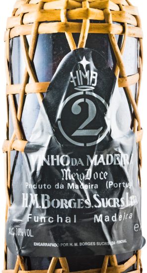 Madeira H. M. Borges N.º 2 Medium Rich (wicker bottle)