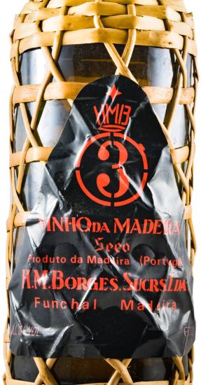 Madeira H. M. Borges N.º 3 Dry (wicker bottle)