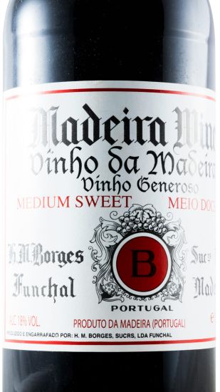 Madeira H. M. Borges Medium Rich 1L
