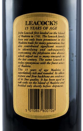 Madeira Leacock's's 15 years