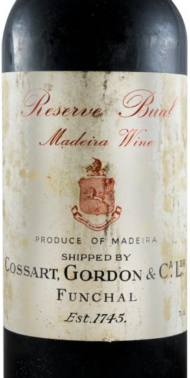 Madeira Cossart Gordon Bual Reserva
