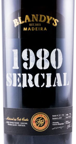 1980 Madeira Blandy's Sercial Vintage