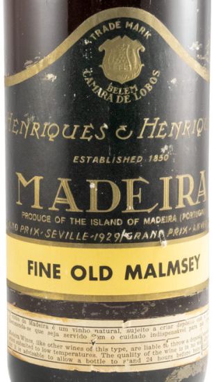 Madeira Henriques & Henriques Fine Old Malmsey