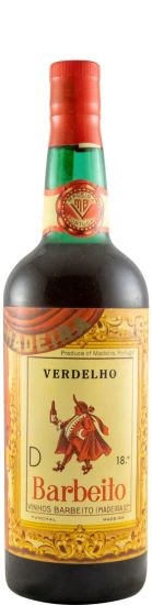 Madeira Barbeito Verdelho (yellow label)
