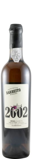 2002 Madeira Barbeito Vinha da Torre Boal Colheita 50cl
