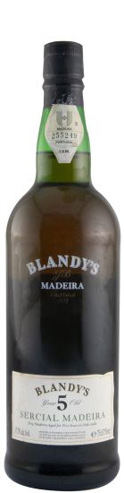 Madeira Blandy's Sercial 5 anos (rótulo branco)