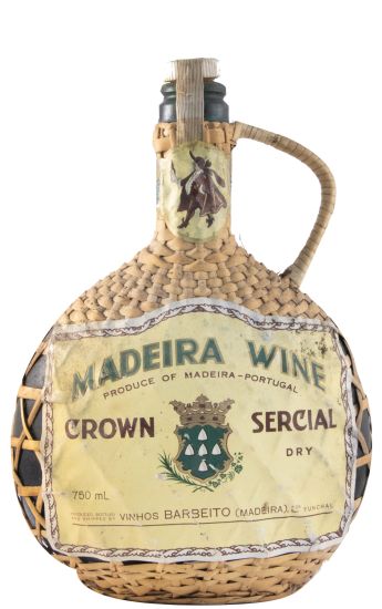 Madeira Barbeito Crown Sercial (wicker flask)
