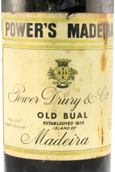 1902 Madeira Power's Style Vintage Old Bual