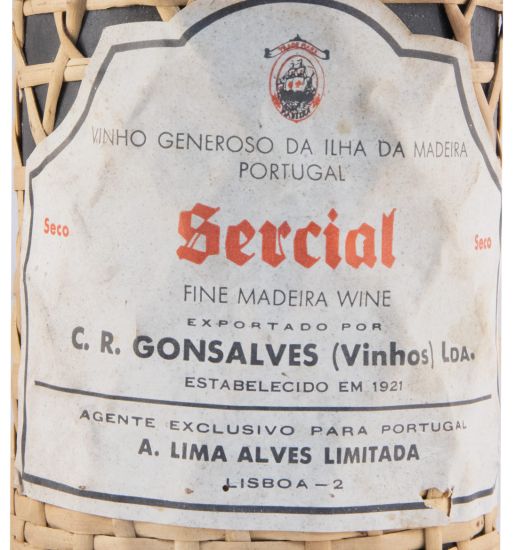 Madeira C.R. Gonsalves Sercial (wicker bottle)