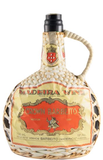 Madeira Barbeito Crown Medium Dry (wicker bottle)