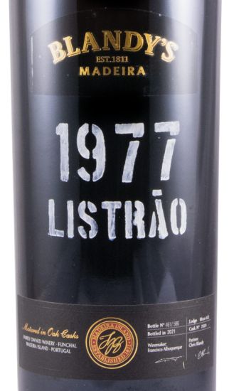 1977 Madeira Blandy's Listrão Frasqueira