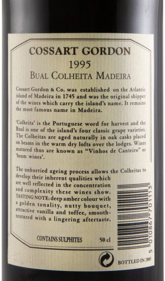 1995 Madeira Cossart Gordon Bual 50cl