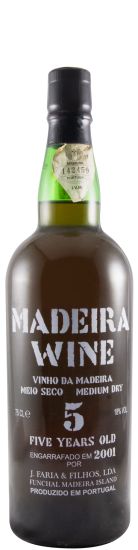Madeira J. Faria & Filhos Meio Seco 5 anos