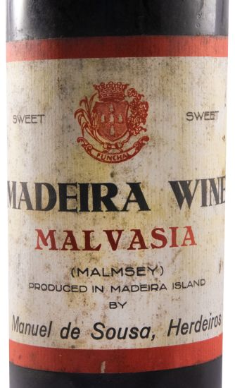 Madeira Manuel de Sousa Herdeiros Malvasia