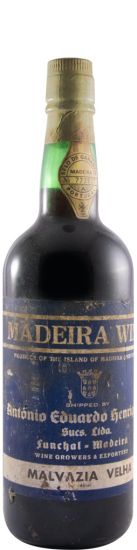 Madeira António Eduardo Henriques Malvazia Velha