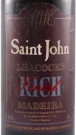 Madeira Saint John Leacock's Doce
