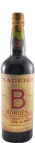 Madeira H. M. Borges B Doce Vinho Velho