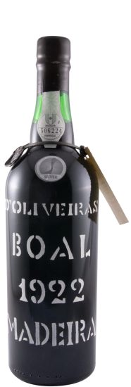1922 Madeira D'Oliveiras Boal