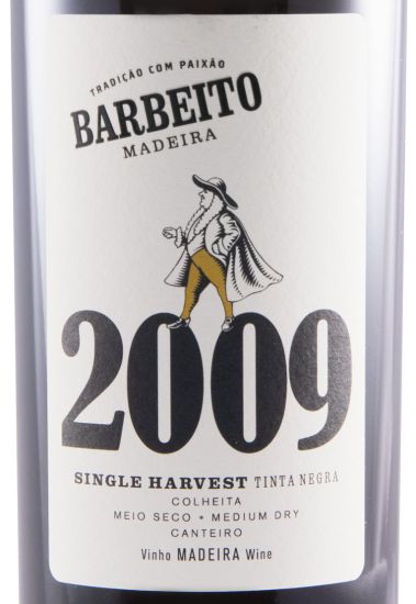 2009 Madeira Barbeito Single Harvest 50cl