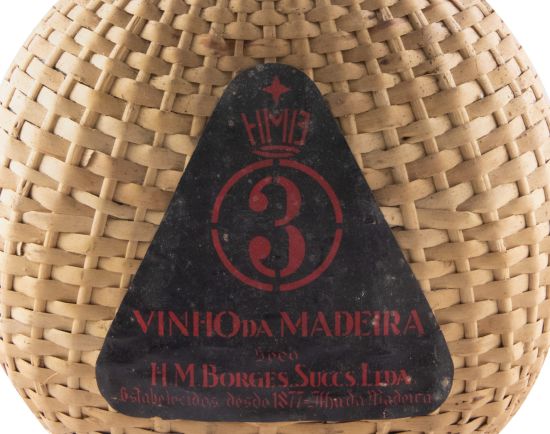 Madeira H. M. Borges N.º 3 Seco (cantil empalhado)