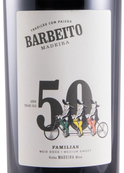 Madeira Barbeito Famílias Medium Rich 50 years