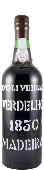 1850 Madeira D'Oliveiras Verdelho Frasqueira (bottled in 2015)