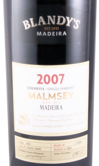 2007 Madeira Blandy's Malmsey Doce