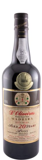 Madeira D'Oliveiras Tinta Negra Medium Dry 20 years