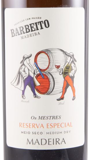Madeira Barbeito & Niepoort Os Mestres Reserva Especial 50cl