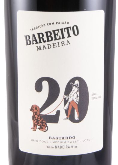 Madeira Barbeito Bastardo Medium Rich 20 years