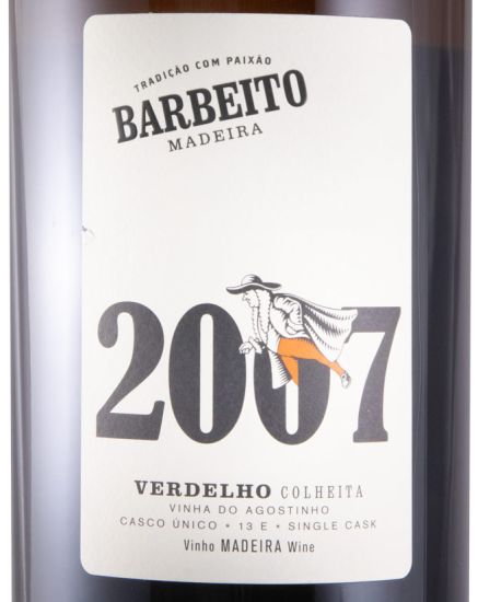 2007 Madeira Barbeito Vinha do Agostinho Verdelho 3L