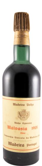1905 Madeira Companhia Vinícola da Madeira Malvasia Velho