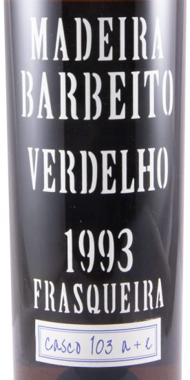1993 Madeira Barbeito Verdelho Frasqueira 50cl