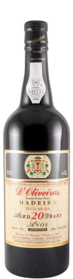 Madeira D'Oliveiras Tinta Negra Dry 20 years