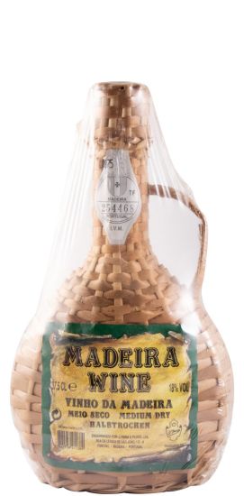 Madeira J. Faria & Filhos Meio Seco (cantil empalhado) 37,5cl