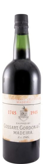 Madeira Cossart Gordon 1745 -1945 Duo Centenary Celebration