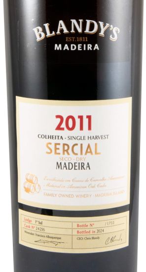 2011 Madeira Blandy's Sercial