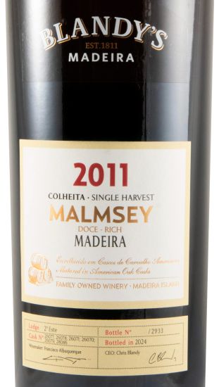 2011 Madeira Blandy's Malmsey