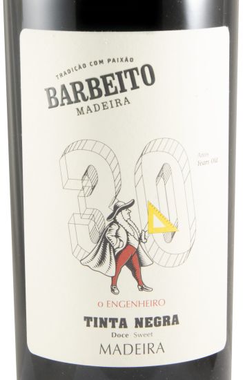 Madeira Barbeito O Engenheiro Tinta Negra 30 years