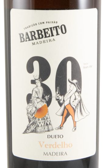 Madeira Barbeito Dueto Verdelho 30 anos 50cl