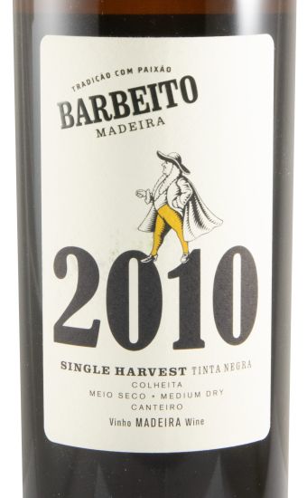 2010 Madeira Barbeito Single Harvest Tinta Negra Meio Seco 50cl