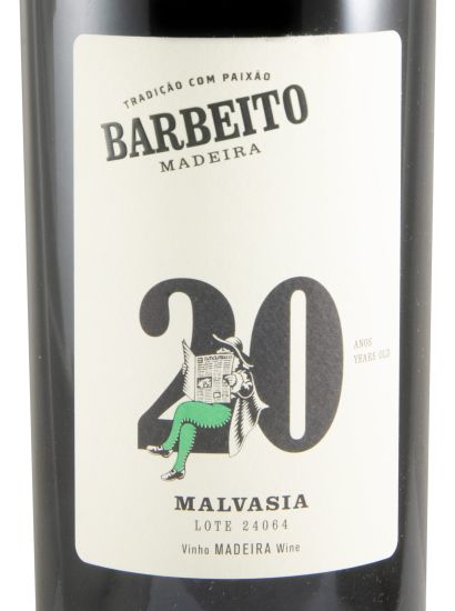 Madeira Barbeito Lote 24064 Malvasia 20 years
