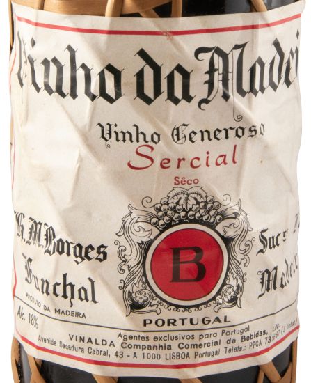 Madeira H. M. Borges Sercial Dry (wicker bottle)