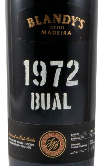 1972 Madeira Blandy's Bual 37,5cl