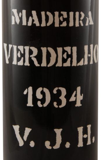 1934 Madeira Justino Henriques Verdelho (engarrafado em 1996)