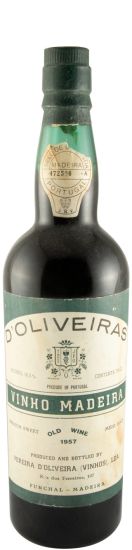 1957 Madeira D'Oliveiras Old Wine (paper label)