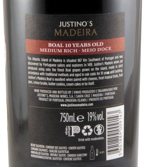 Madeira Justino's Boal 10 years